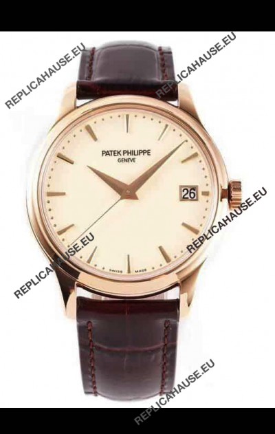 Patek Philippe #Ref 5227R in White Dial 1:1 904L Rose Gold Casing 904L Steel Swiss Watch 
