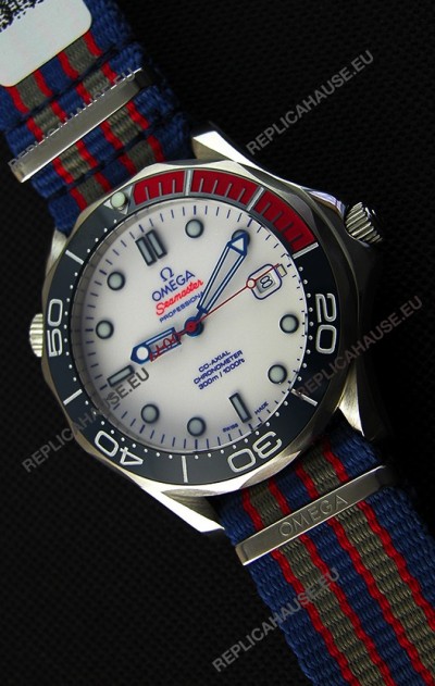 Omega Seamaster Diver 300M 007 Commander's Limited Edition Swiss 1:1 Mirror Replica Watch
