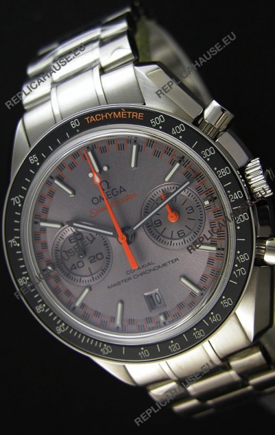 Omega Speedmaster Racing Co-Axial Master Chronograph Swiss Replica Watch Grey Dial