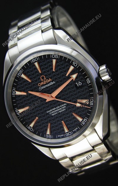 Omega Seamaster Aqua Terra Co-Axial Black Limited Edition Swiss 1:1 Mirror Replica