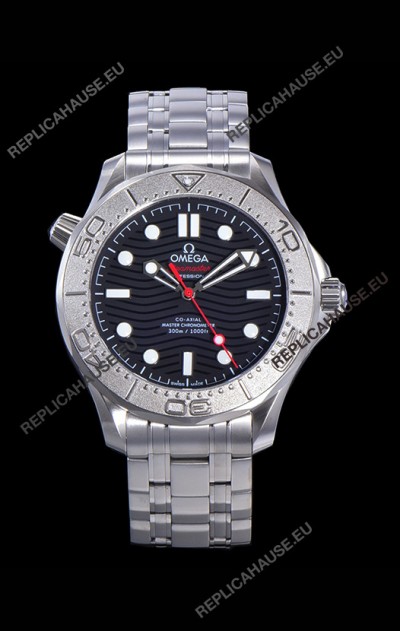 Omega Seamaster Diver 300M Nekton Edition 1:1 Mirror Replica Watch in Black Dial