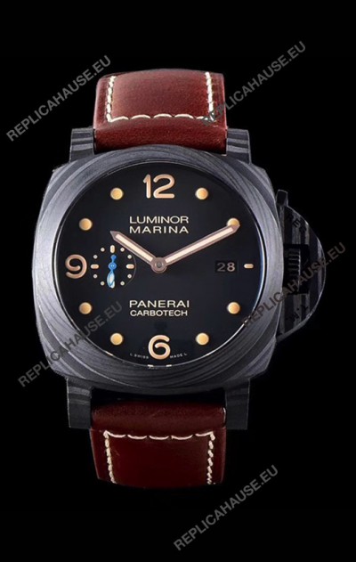 Panerai Luminor Marina PAM661 Carbotech 1:1 Mirror Replica Watch 2020 Improved Version