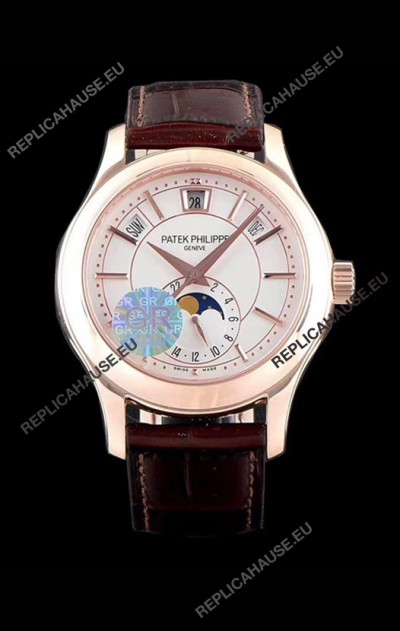 Patek Philippe 5205R-001 Complications MoonPhase 1:1 Mirror Swiss Replica Watch 