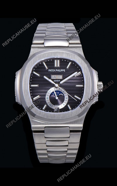 Patek Philippe Nautilus 5726A in Black Dial 1:1 Replica Version 2022 Updated Version