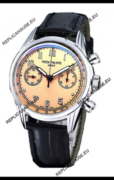Patek Philippe Complications 5162G Rose-Gilt Opaline Dial Stainless Steel Swiss Replica Watch 