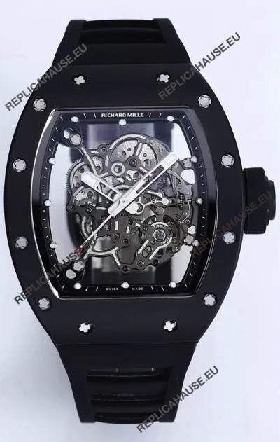 Richard Mille RM055 Ceramic Casing with Genuine Tourbillon Super Clone Watch