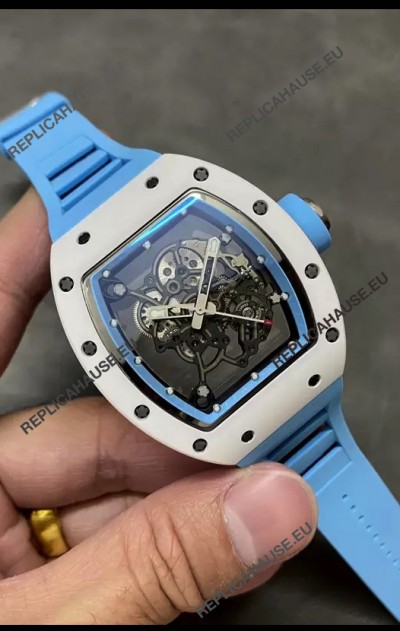 Richard Mille RM055 Ceramic Casing with Genuine Tourbillon Super Clone Watch
