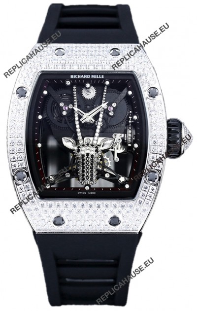 Richard Mille RM51-05 Oryx Dial Stainless Steel Watch in Swiss Automatic Movement