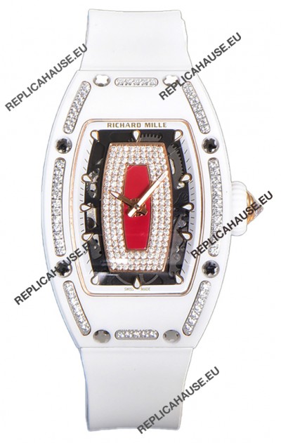 Richard Mille RM007 White Ceramic Automatic Superclone Swiss Replica Watch