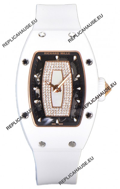 Richard Mille RM007 White Ceramic Automatic Superclone Swiss Replica Watch