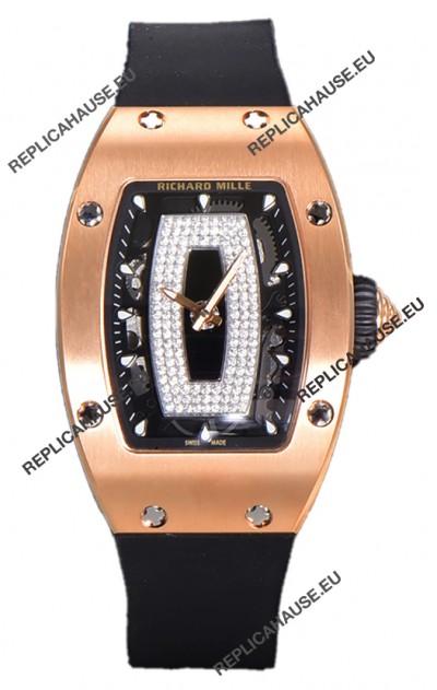 Richard Mille RM007 18K Rose Gold Automatic Superclone Swiss Replica Watch