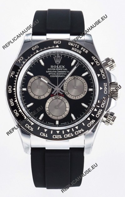 Rolex Cosmograph Daytona 126519LN Black Dial Cal.4131 Movement - 904L Steel Watch