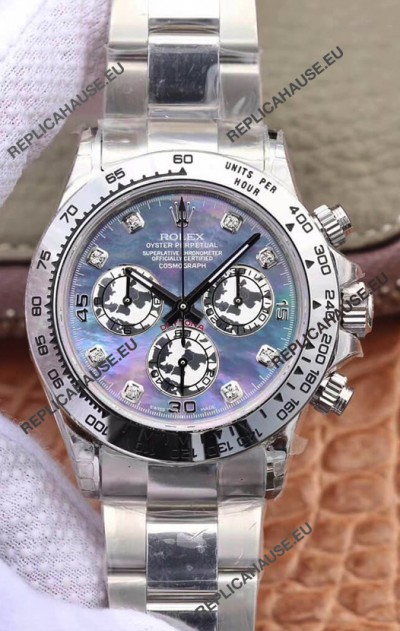 Rolex Cosmograph Daytona 116598 904L Stainless Steel 1:1 Mirror Cal.4130 Movement Watch
