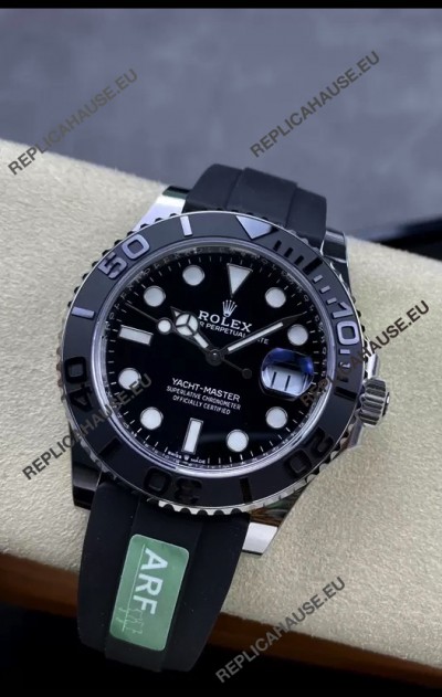 Rolex Yachtmaster m126655 White Gold 42MM Cal.3135 Swiss 1:1 Ultimate 904L Steel Watch