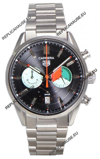 Tag Heuer Carrera Carrera Skipper 39 Chronograph Swiss Quartz Replica Watch 