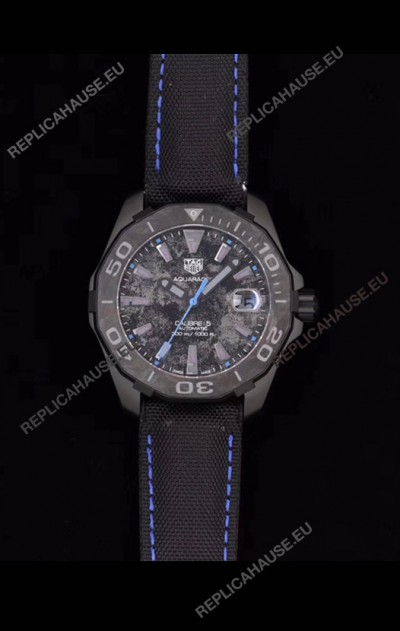 Tag Heuer Aquaracer Calibre 5 Titanium Carbon 41MM 1:1 Mirror Replica Watch 