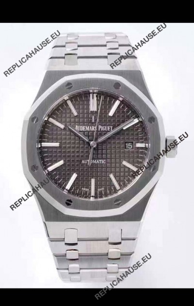 Audemars Piguet Royal Oak 41MM Grey Dial 904L Steel CALIBRE 4302 Movement 1:1 Mirror Replica