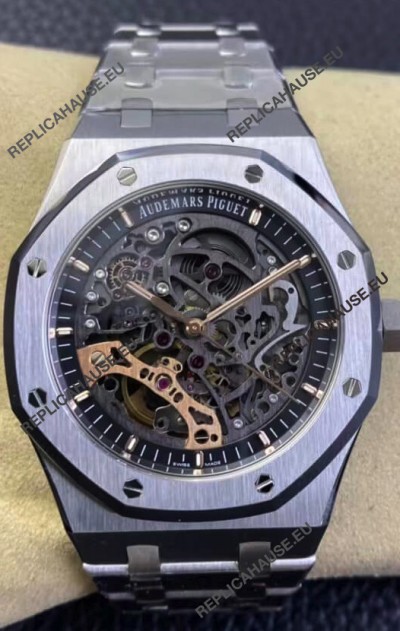 Audemars Piguet Royal Oak Double Balance Wheel Openworked Edition 1:1 Mirror Swiss Replica Watch 