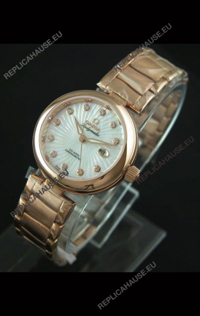 Omega Deville Ladymatic Co-Axial Chronometer Swiss Replica Watch