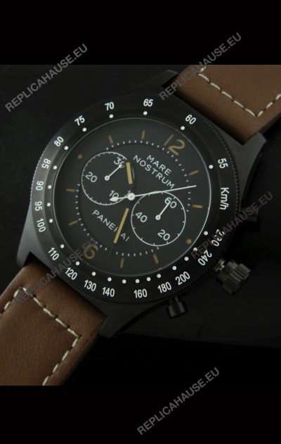 Radiomir Panerai Mare Nostrum Japanese PVD Automatic Watch