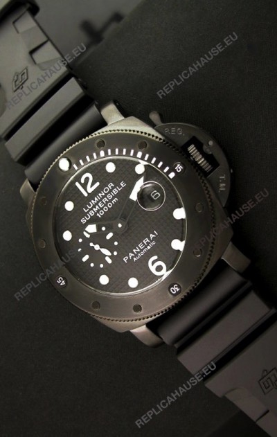 Panerai Luminor Submersible 1000M Japanese Automatic PVD Watch