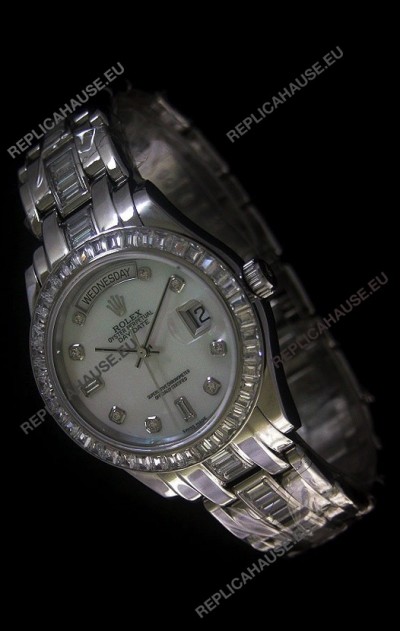 Rolex Day Date Diamonds Replica Watch