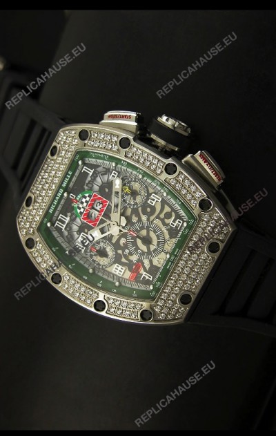 Richard Mille Filippe Massa Edition Titanium Swiss Replica Watch